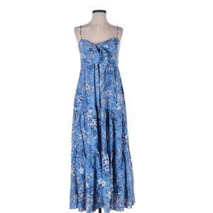 House of Harlow 1960 Blue Floral Maxi Dress | Size S
